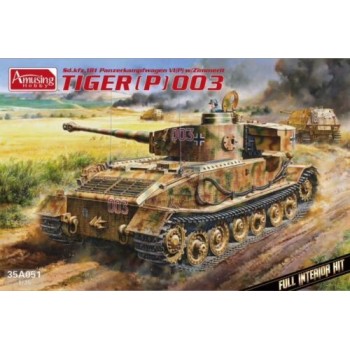 amusing hobby Sd.kfz.181 Panzerkampfwagen VI(P) w/Zimmerit Tiger P (003) 1/35