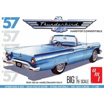 AMT 1957 FORD THUNDERBIRD 1/16