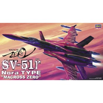 HASEGAWA SV-51 NORA Type MACROSS ZERO 1/72