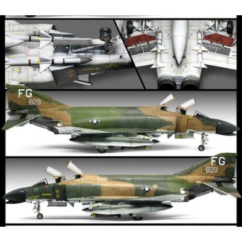 ACADEMY USAF F-4C Vietnam 1/48