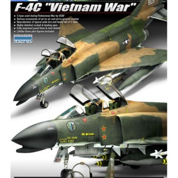 ACADEMY USAF F-4C Vietnam 1/48