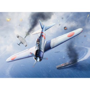 ACADEMY A6M2b Zero Fighter Modèle 21 « Bataille de midway » 1/48