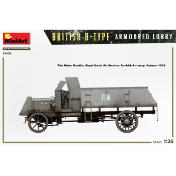 miniart  BRITISH B-TYPE ARMOURED LORRY 1/35