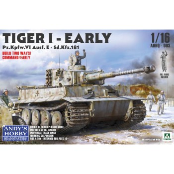 TAKOM Andy's Hobby Headquarters Tiger I Early Pz.Kpfw. VI Ausf. E 1/16