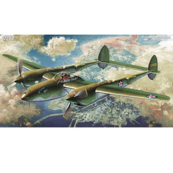 ACADEMY P-38F LIGHTING GLACIER GIRL 1/48