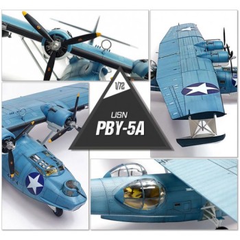 ACADEMY USN PBY-5A "Bataille de Midway" 1/72
