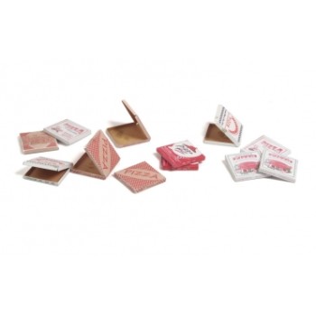 Matho models Cardboard Boxes - pizza 1/35