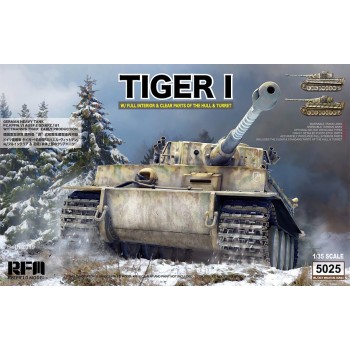 RFM GERMAN TIGER I EARLY WITTMMAN 1/35