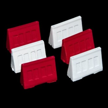 White stork miniatures Plastic barriers 1/72