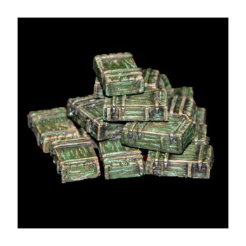 White stork miniatures Modern Russian Ammo Crates (for 125mm 2A46 Gun) 1/72