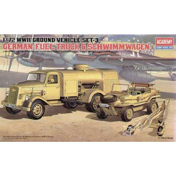 academy Tankwagen & Schimmwagen 1/72