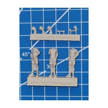 White stork miniatures DAK soldiers part I 1/72