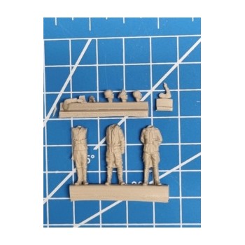 White stork miniatures Luftwaffe officers 1/72