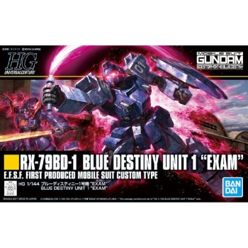 bandai Gundam HG 1/144 207 Blue Destiny Unit1
