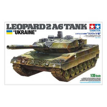 tamiya Leopard 2 A6 Ukraine 1/35