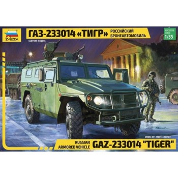 zvezda Russian Armored Vehicle GAZ-233014 "Tiger" 1/35