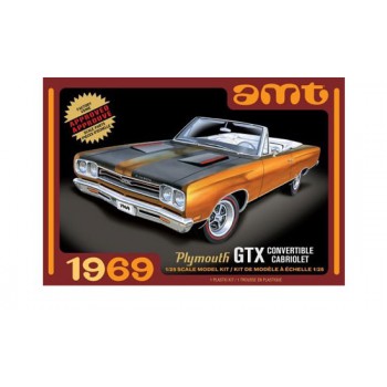 AMT 1/25 1969 Plymouth GTX Convertible AMT1137