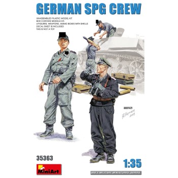 miniart German SPG Crew 1/35