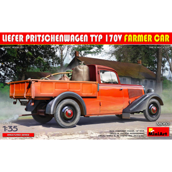 miniart LIEFER PRITSCHENWAGEN TYPE 170V FARMER CAR 1/35