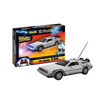 revell Time Machine "Back to the Future" Puzzle 3D 1/25