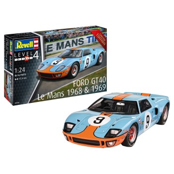 revell Ford GT 40 Le Mans 1968 1/24 07696