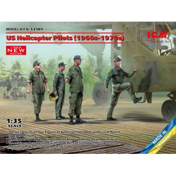 ICM US Helicopter Pilots (1960s-70s) 1/35 53101