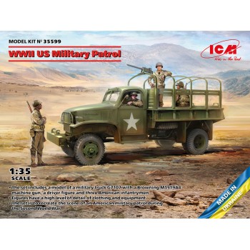 ICM WWII US Military Patrol 1/35 35599