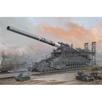 HOBBY BOSS German WWII 800mm K(E) Railway Gun Dora 1/72 82911