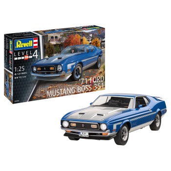 revell '71 Ford Mustang Boss 351 1/25 07699