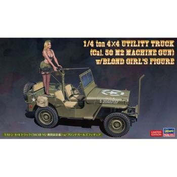 HASEGAWA 1/4 Truck + Blond Girl 1/24 52283