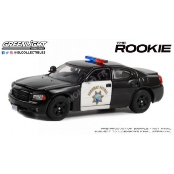 Greenlight DODGE CHARGER 2006 "THE ROOKIE (2018) - CALIFORNIA HIGHWAY PATROL" 1/43 86634