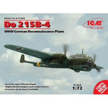 ICM Do 215B-4 WWII Reconnaissance Plane 1/72 72305