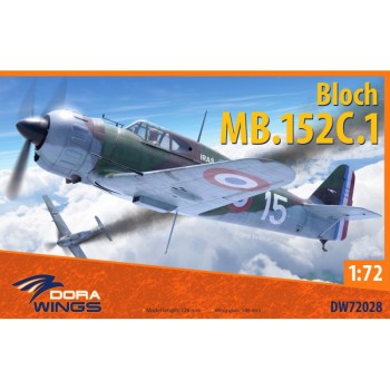dora wings Bloch MB.152C.1 1/72 DW72028