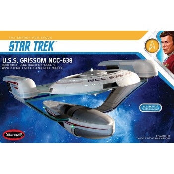 POLAR LIGHTS Star trek  U.S.S. GRISSOM 1/350 POL991