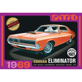 AMT 1969 Mercury Cougar Eliminator ( Molded in Orange) 1/25 AMT912