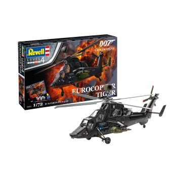 revell COFFRET CADEAU James Bond "Eurocopter Tiger" 1/72 05654