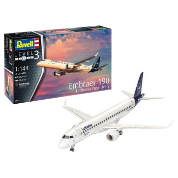 revell EMBRAER 190 "LUFTHANSA" NEW LIVERY 1/144 03883