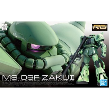 bandai Gundam RG 04 MS-06F Zaku II 1/144