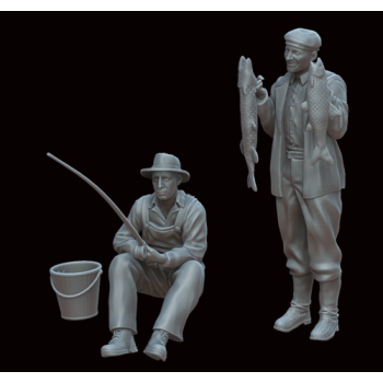 White stork miniatures Fishermen 1/72 F72054