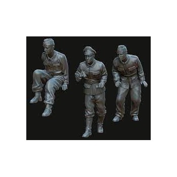 White stork miniatures Figures Sd.Kfz.251 crew Summer 1944 1/72 F72077