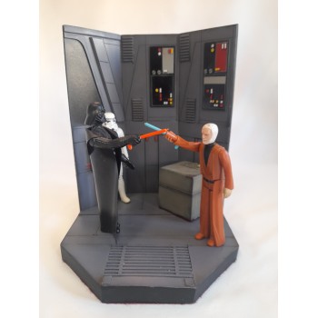 Hobby pam base de présentation figurines hasbro star wars black series 15cm ou 10cm