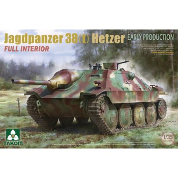 TAKOM Jagdpanzer 38(t) Hetzer Early Production With Full Interior 1/35 2170