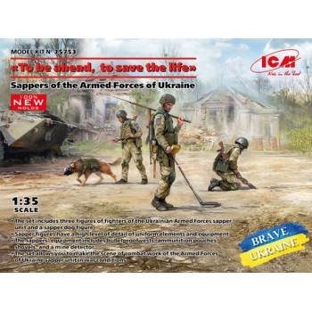 ICM Sappers Of The Armed Forces Of Ukraine "To Be Ahead, To Save The Life" 1/35 35753