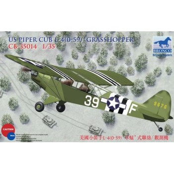 Bronco US Piper Cub L-4(0-59) Grasshopper 1/35 CB35014