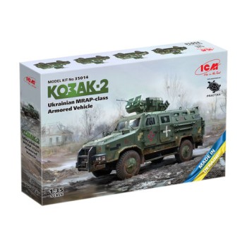 ICM Kozak-2 Ukrainian MRAP-Class Armored Vehicle 1/35 35014