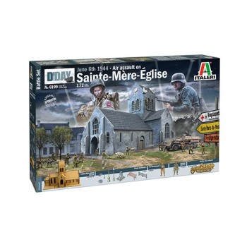 italeri ST MERE EGLISE 6/6/1944 1/72 6199