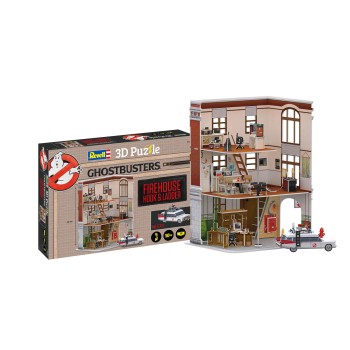 revell Ghostbusters Firehouse Hook & Ladder Revell 3D Puzzle 00223