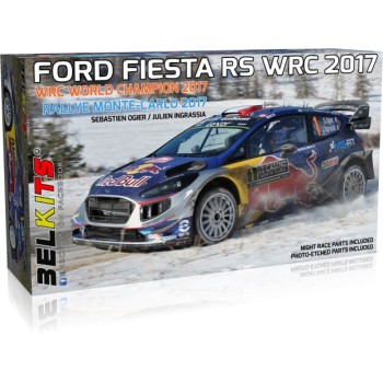 BELKITS FORD FIESTA WRC 2017 OGIER M.CARLO 1/24 BEL-012