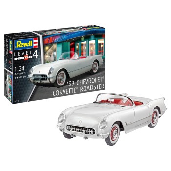 revell 1953 Chevrolet Corvette Roadster 1/24 07718