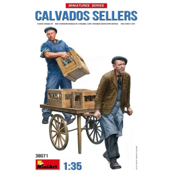 miniart de vendeurs de Calvados 1/35 38071